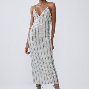 Zara Midi sequin dress